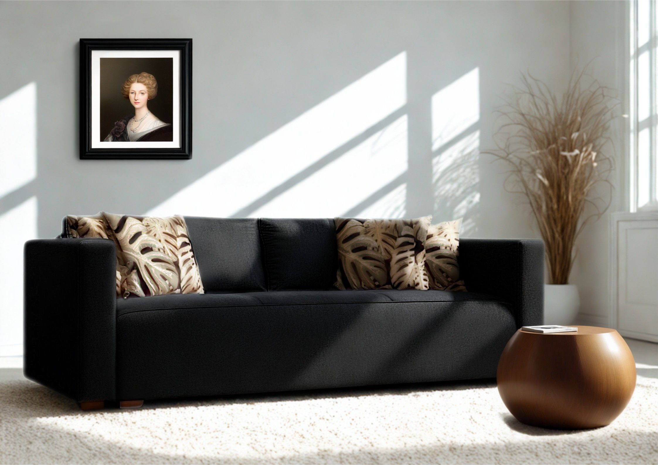 allmeblo klasyczna sofa rozkladana 220cm pojemnik na pościel